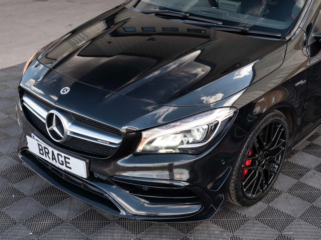 Mercedes-Benz CLA Class 2.0L Amg Cla 45 4Matic Yellow Night Edition 375 Black #51
