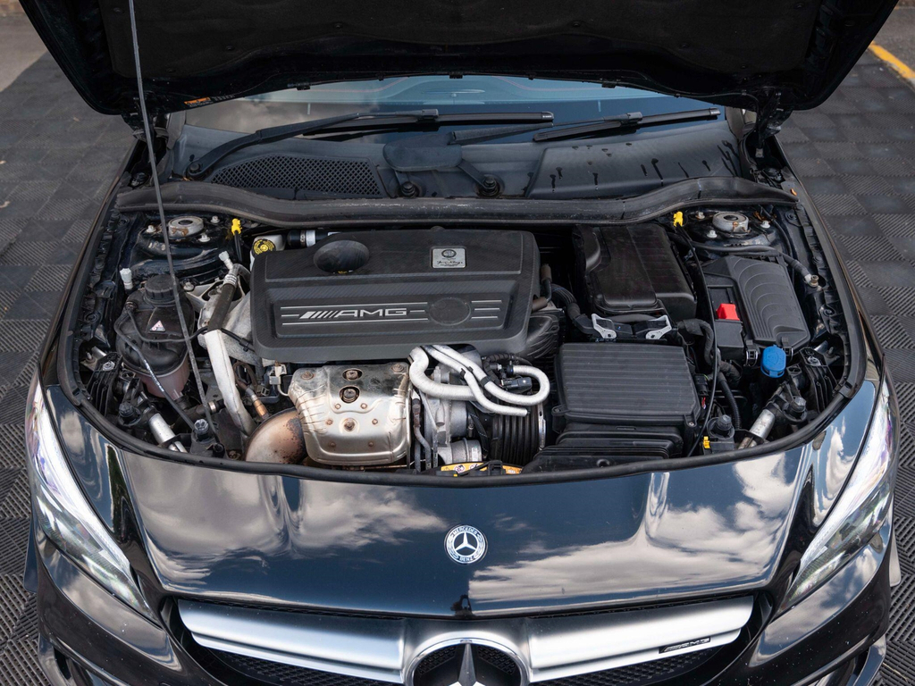 Mercedes-Benz CLA Class 2.0L Amg Cla 45 4Matic Yellow Night Edition 375 Black #24