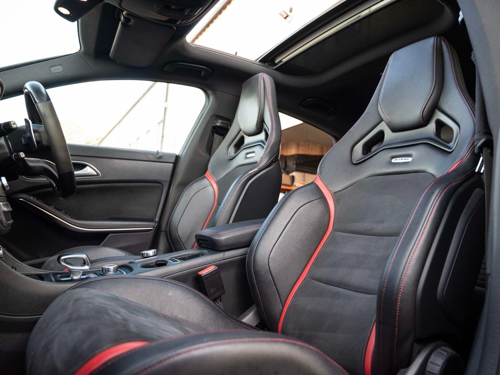 Mercedes-Benz CLA Class 2.0L Amg Cla 45 4Matic Yellow Night Edition 375 Black #31