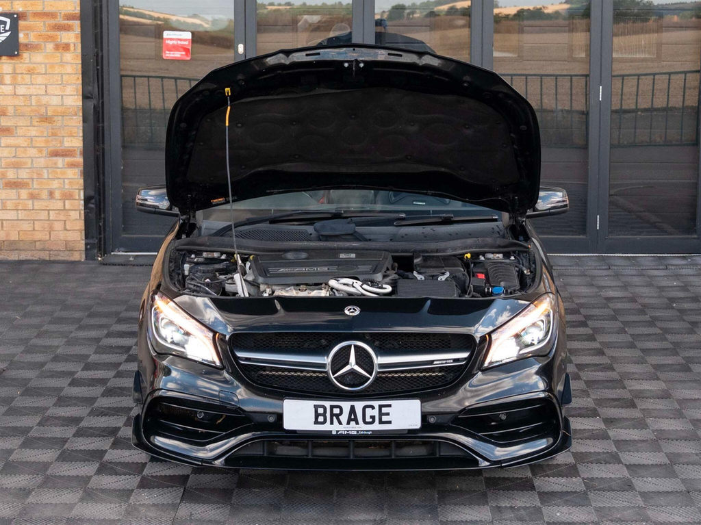 Mercedes-Benz CLA Class 2.0L Amg Cla 45 4Matic Yellow Night Edition 375 Black #21