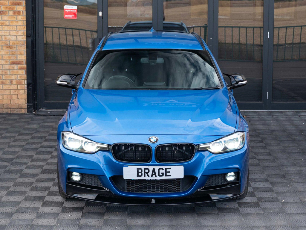 BMW 3 Series 2.0 M Sport Shadow Edition Touring Euro 6 S Blue #3