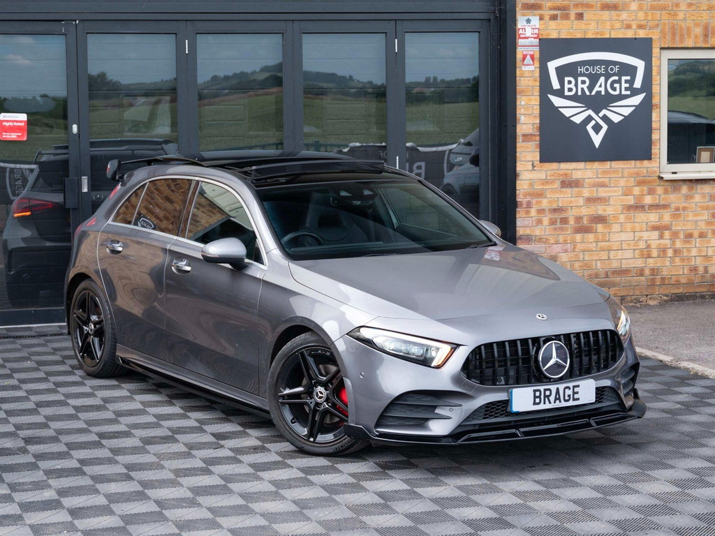 Mercedes-Benz A Class 1.5 Amg Line Premium Plus 7G-dct Euro 6 Ss Grey #2