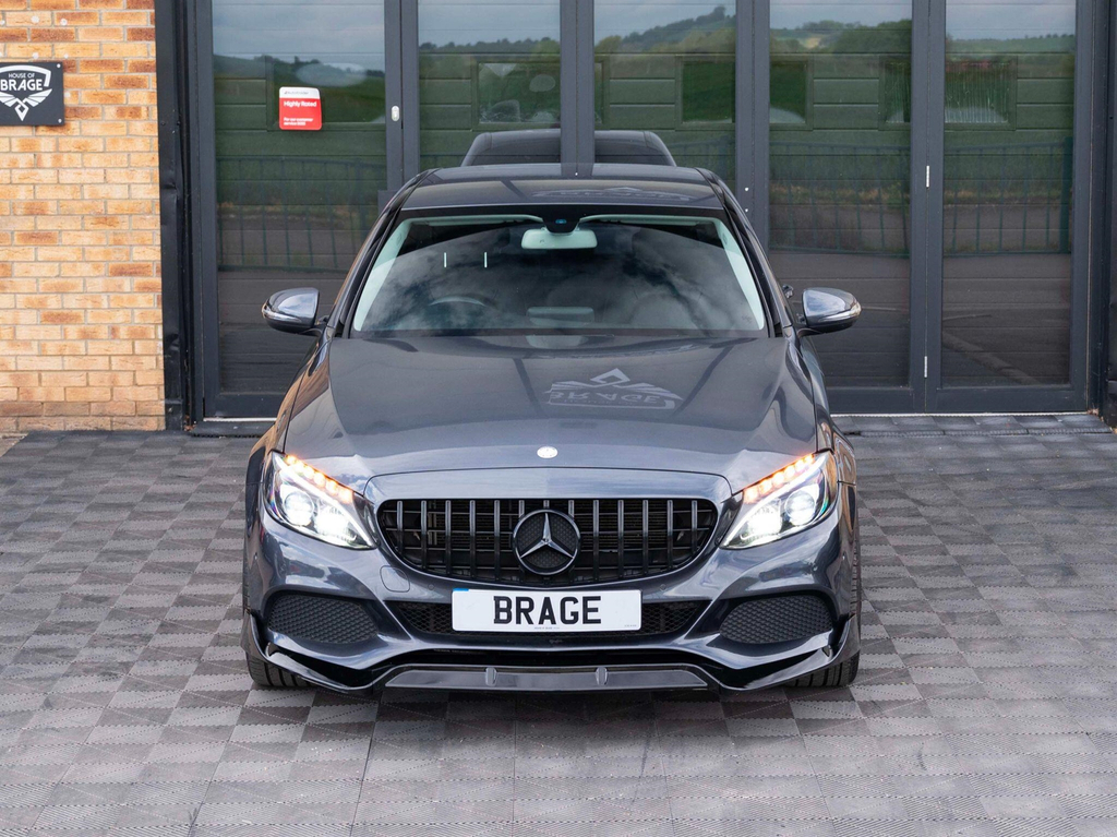 Mercedes-Benz C Class 1.6 D Sport G-tronic Euro 6 Ss Grey #3