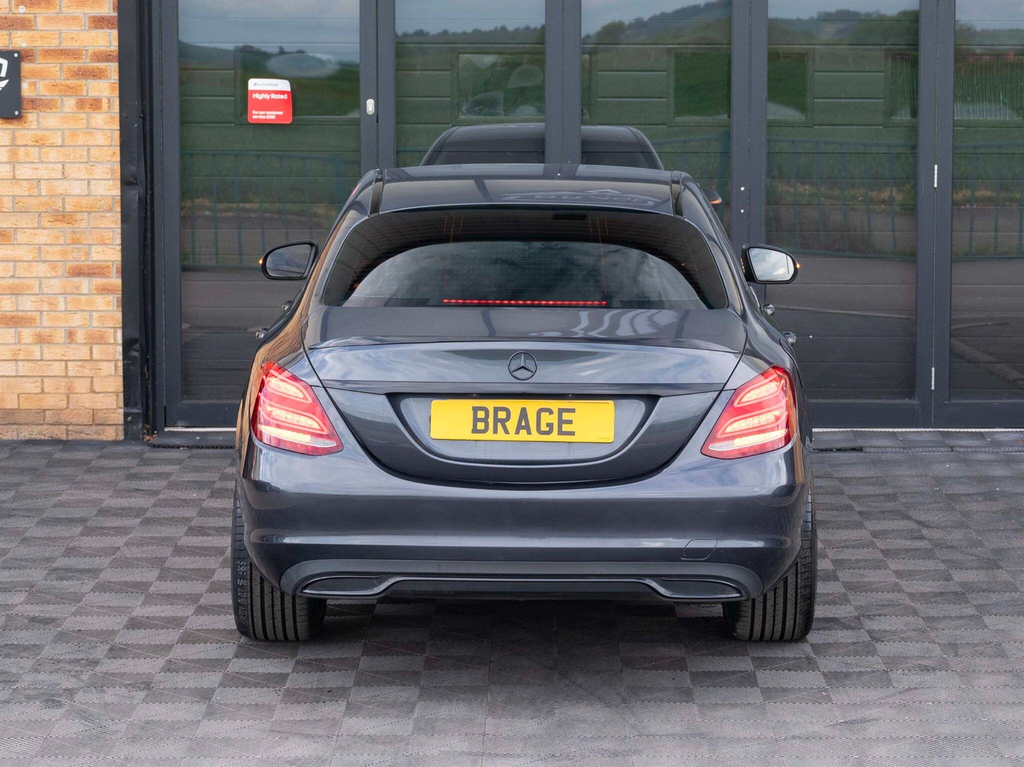 Mercedes-Benz C Class 1.6 D Sport G-tronic Euro 6 Ss Grey #4