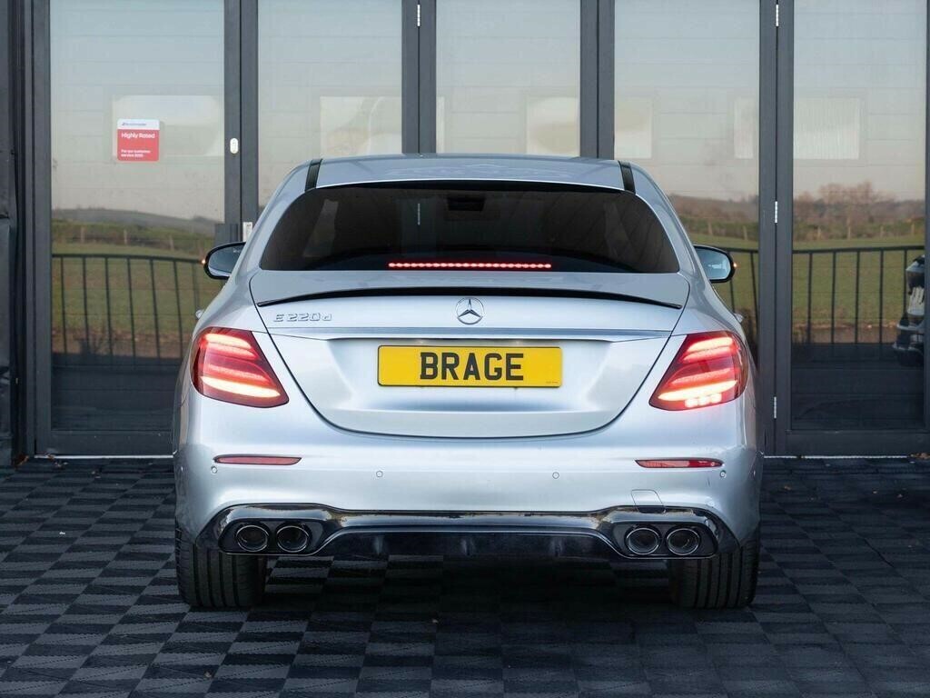 Mercedes-Benz E Class 2.0 D Amg Line G-tronic Euro 6 Ss SR18OGV Silver #4