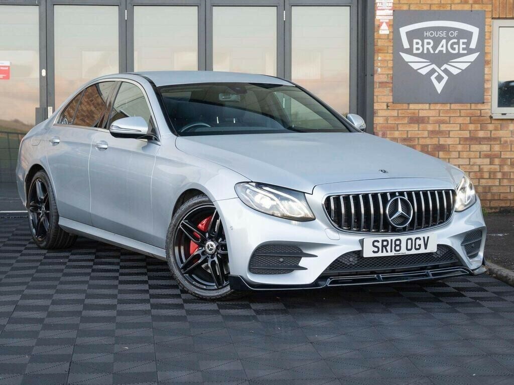 Mercedes-Benz E Class 2.0 D Amg Line G-tronic Euro 6 Ss SR18OGV Silver #6
