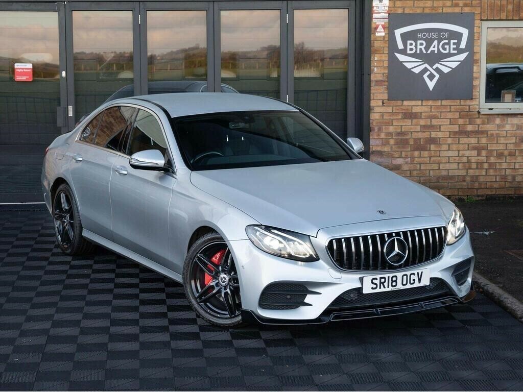 Mercedes-Benz E Class 2.0 D Amg Line G-tronic Euro 6 Ss Silver