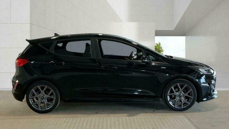 Ford Fiesta 1.0T Ecoboost Mhev St-line BC72AEW Black #6