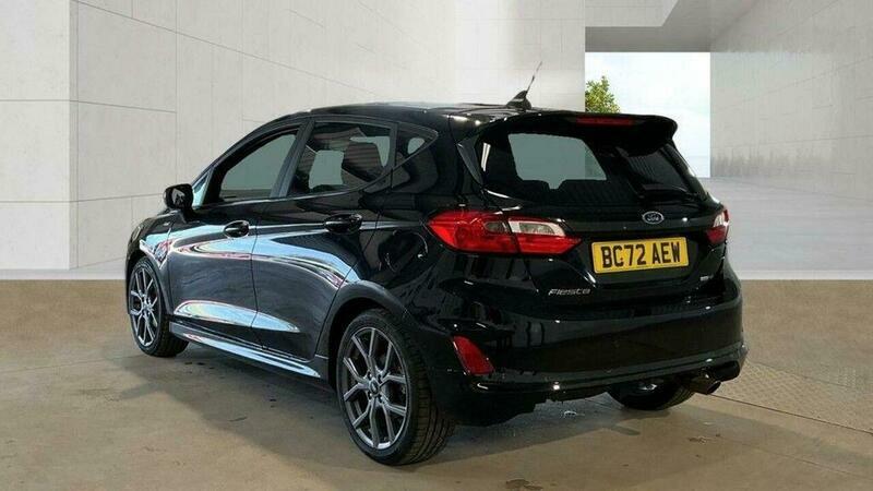 Ford Fiesta 1.0T Ecoboost Mhev St-line BC72AEW Black #4