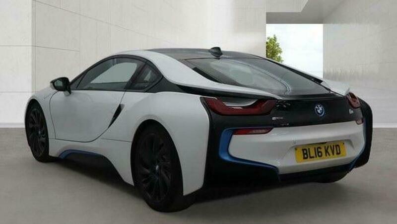 BMW i8 1.5 7.1Kwh 4Wd White #4