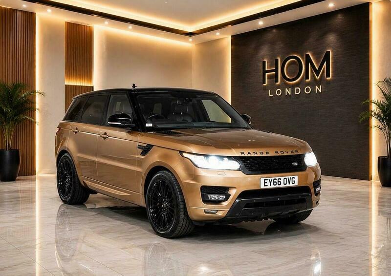 Land Rover Range Rover Sport 3.0 Sd V6 Hse EY66OVG Orange