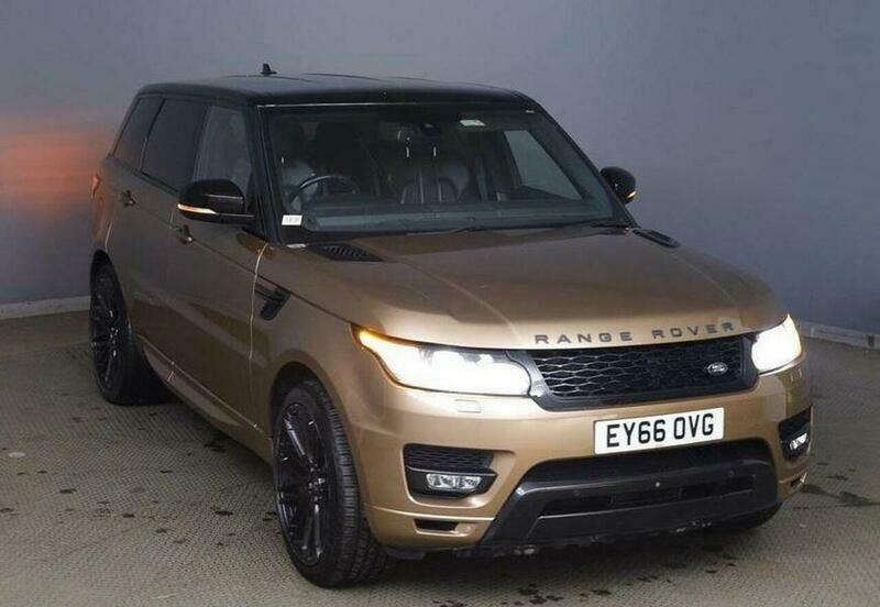 Land Rover Range Rover Sport 3.0 Sd V6 Hse EY66OVG Orange #2