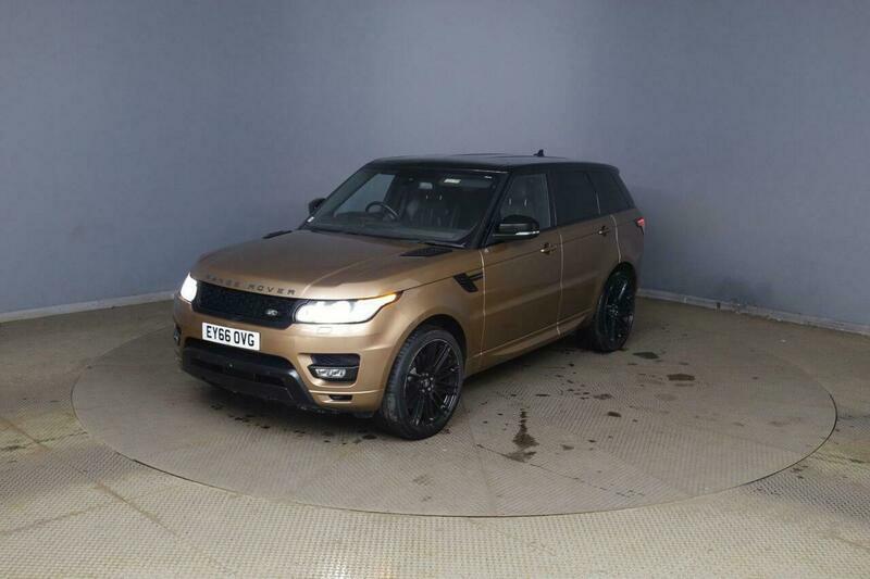 Land Rover Range Rover Sport 3.0 Sd V6 Hse EY66OVG Orange #4