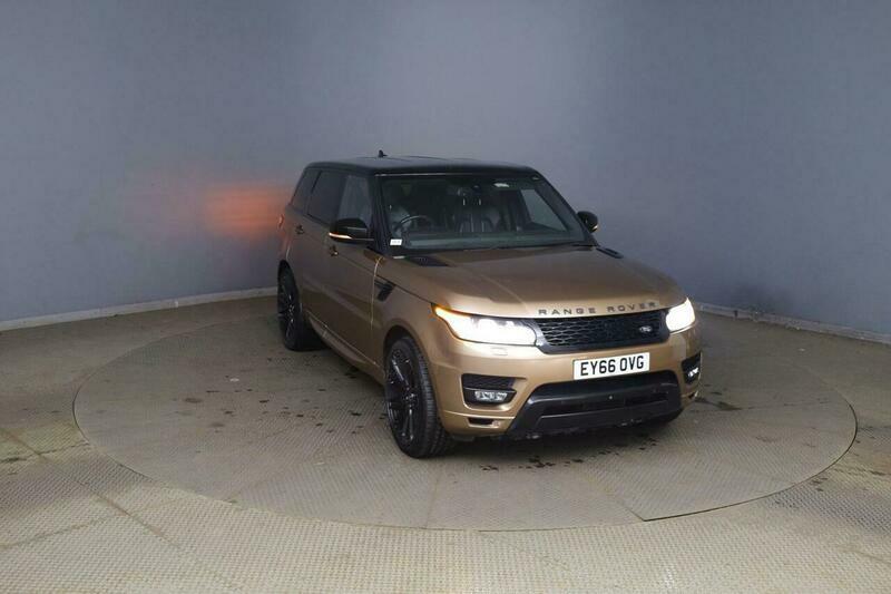 Land Rover Range Rover Sport 3.0 Sd V6 Hse EY66OVG Orange #3