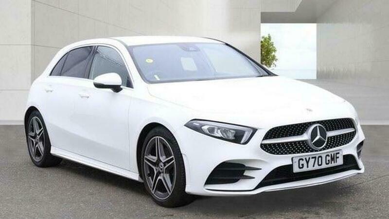 Mercedes-Benz A Class 1.5 A180d Amg Line White #2