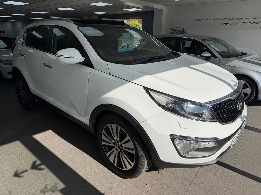 Kia Sportage Crdi Ecodynamics 3 White #2