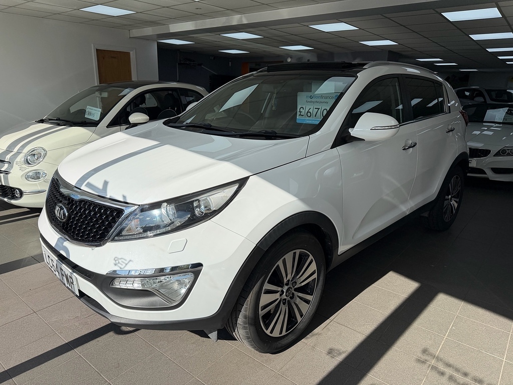 Kia Sportage Crdi Ecodynamics 3 White