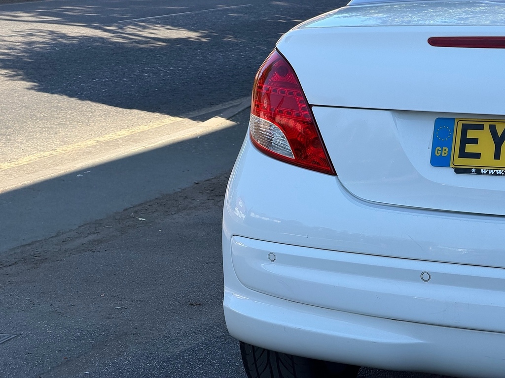 Peugeot 207 CC Cc 1.6 Hdi Roland Garros Euro 5 White #36