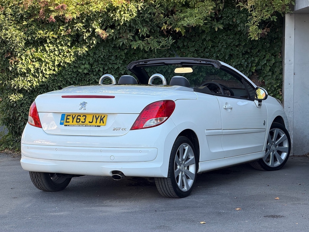 Peugeot 207 CC Vti Roland Garros White #6