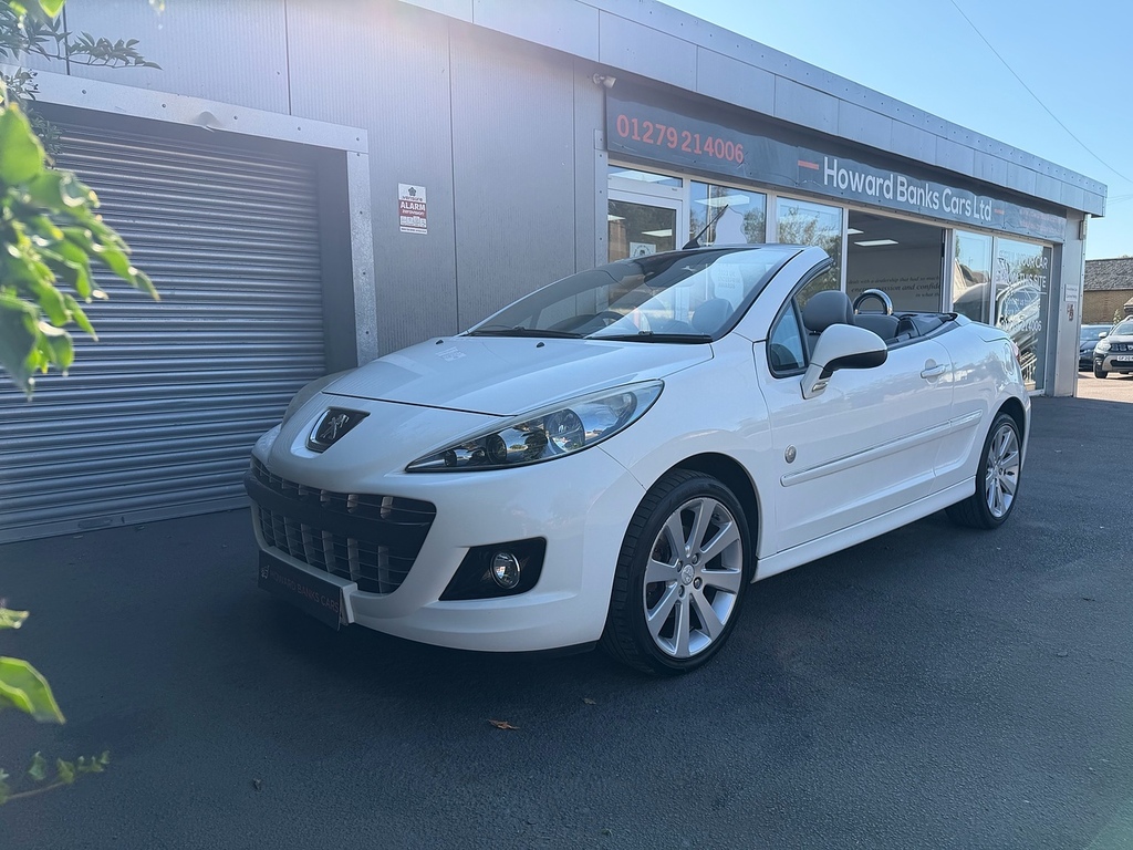 Peugeot 207 CC Cc 1.6 Hdi Roland Garros Euro 5 White #18