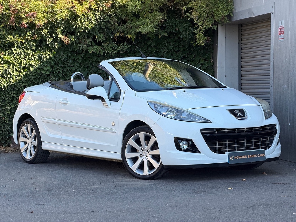 Peugeot 207 CC Vti Roland Garros White