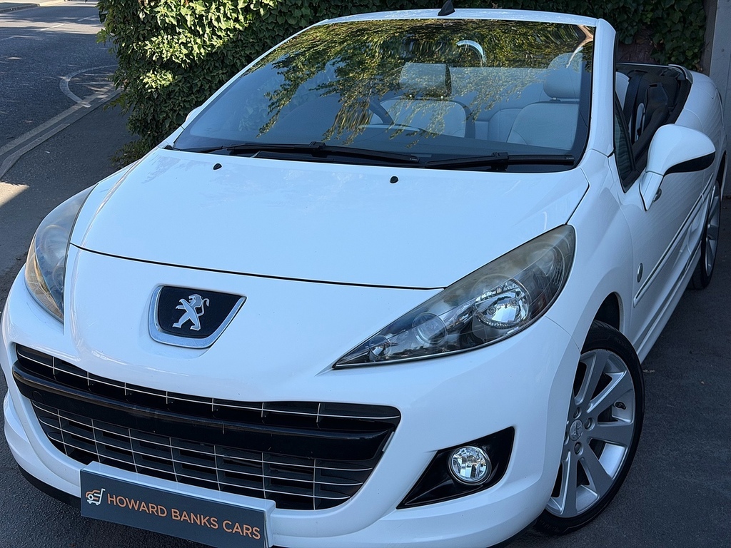 Peugeot 207 CC Cc 1.6 Hdi Roland Garros Euro 5 White #10