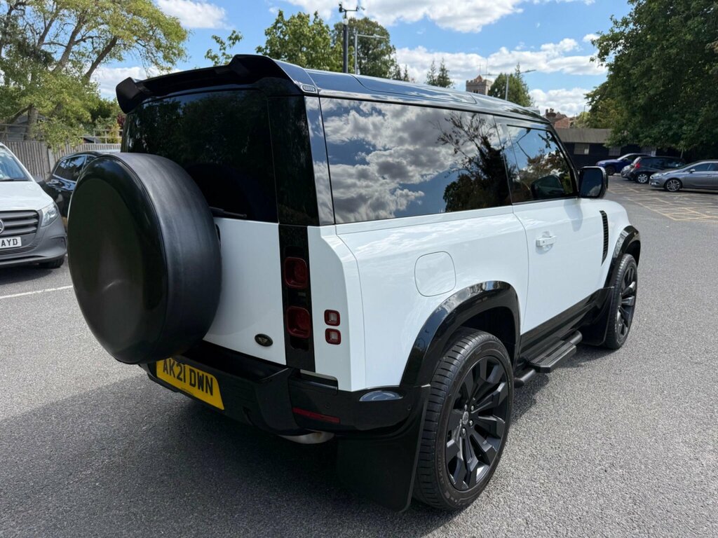 Land Rover Defender 90 3.0 D200 Mhev S 4Wd Euro 6 Ss White #4