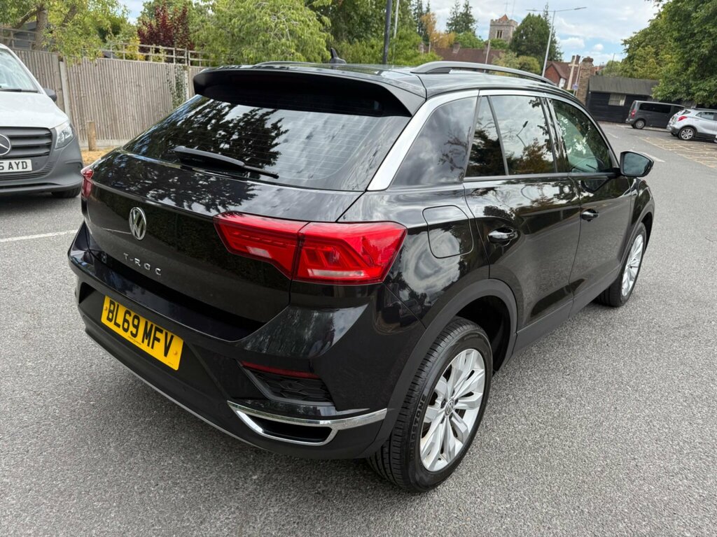 Volkswagen T-Roc 1.5 Tsi Evo Se Dsg Euro 6 Ss Black #3
