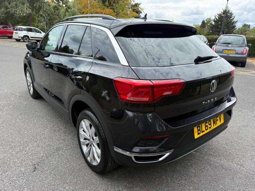 Volkswagen T-Roc 1.5 Tsi Evo Se Dsg Euro 6 Ss Black #4