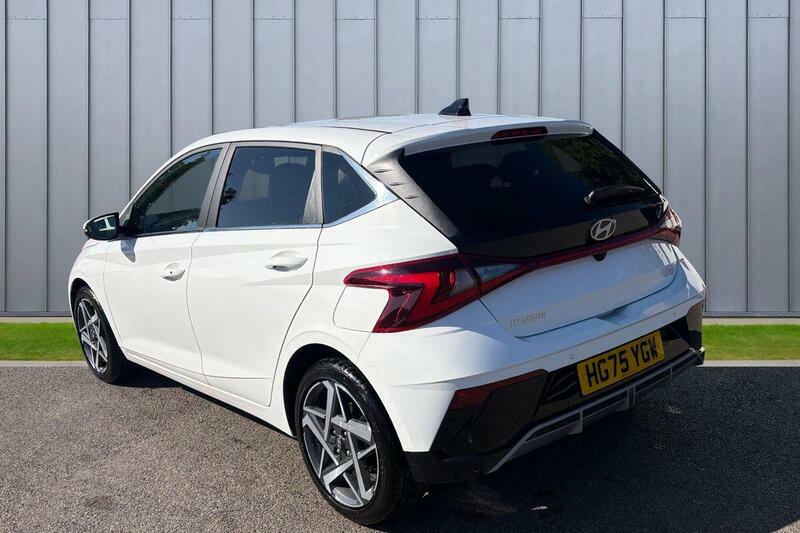 Hyundai I20 1.0 T-gdi Tech Line Dct Euro 6 Ss HG75YGW White #4