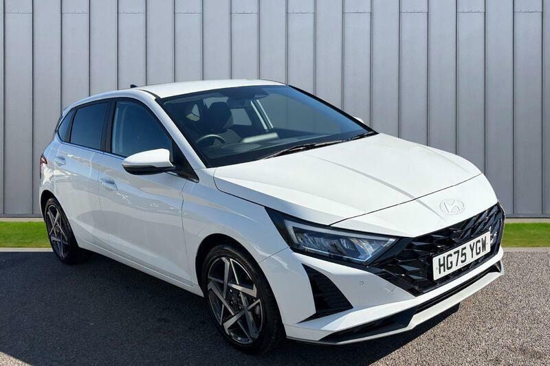 Hyundai I20 1.0 T-gdi Tech Line Dct Euro 6 Ss HG75YGW White