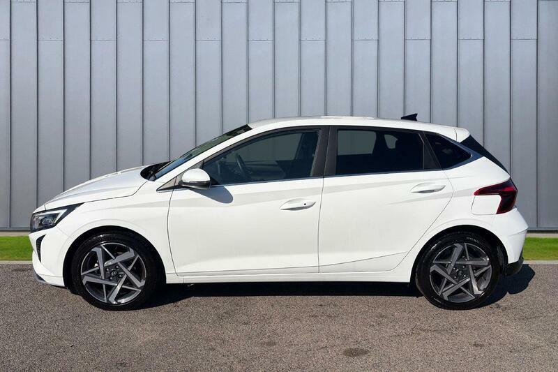 Hyundai I20 1.0 T-gdi Tech Line Dct Euro 6 Ss HG75YGW White #5