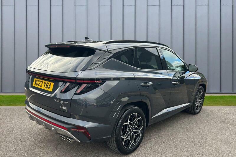 Hyundai Tucson N Line Silver #7