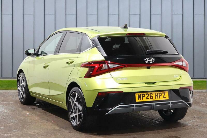Hyundai I20 1.0 T-gdi Tech Line Euro 6 Ss WP26HPZ Green #5