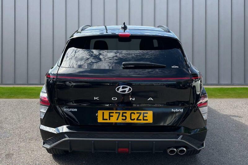 Hyundai Kona 1.6 H-gdi N Line Dct Euro 6 Ss Black #4