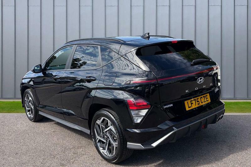 Hyundai Kona 1.6 H-gdi N Line Dct Euro 6 Ss Black #2