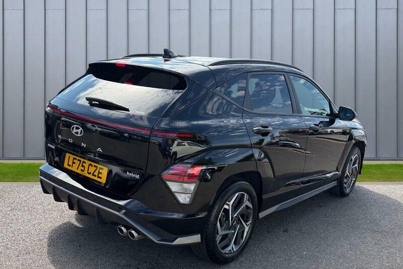 Hyundai Kona 1.6 H-gdi N Line Dct Euro 6 Ss Black #6