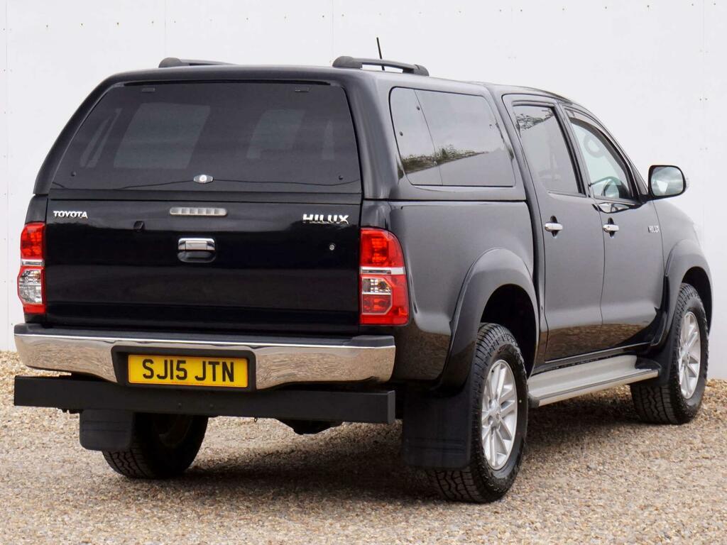 Toyota HILUX 2.5 D-4d Icon Pickup Double Cab Black #6
