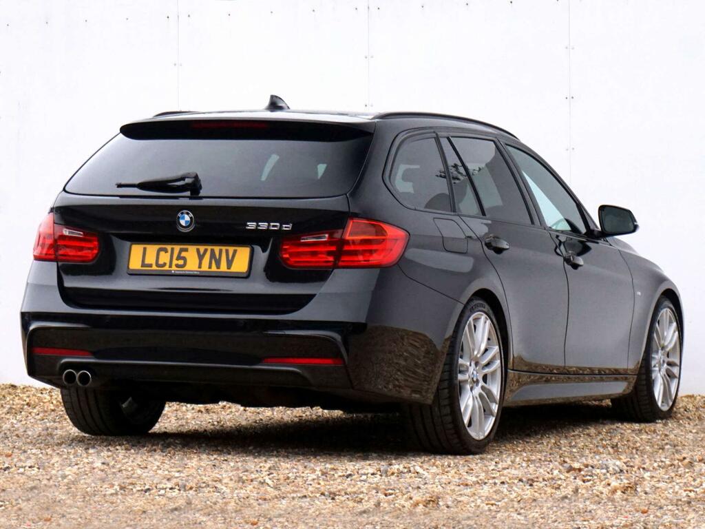 BMW 3 Series 3.0 330D M Sport Touring Euro 5 Ss LC15YNV Black #6