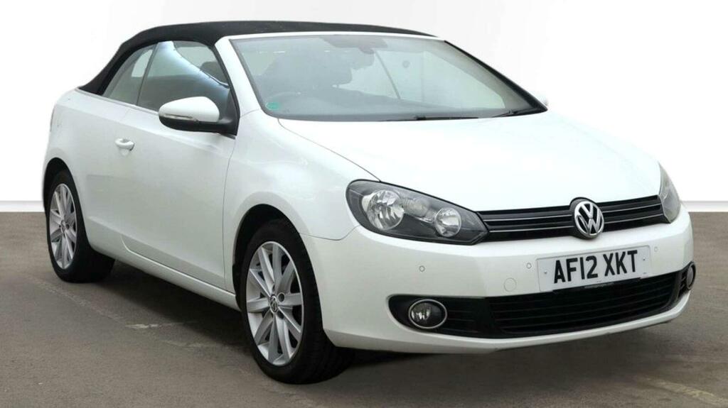 Volkswagen Golf 1.6 Tdi Bluemotion Tech S Cabriolet Euro 5 Ss 2 White