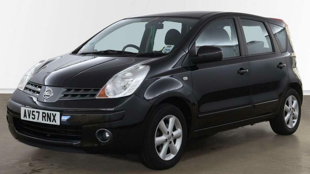 Nissan Note 1.6 16V Acenta Euro 4 Black #2