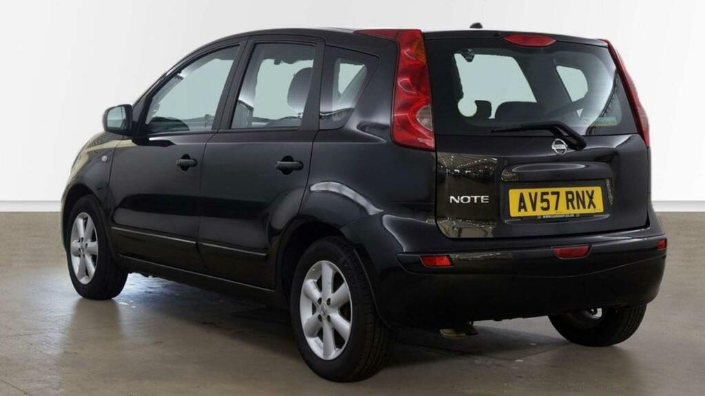 Nissan Note 1.6 16V Acenta Euro 4 Black #3