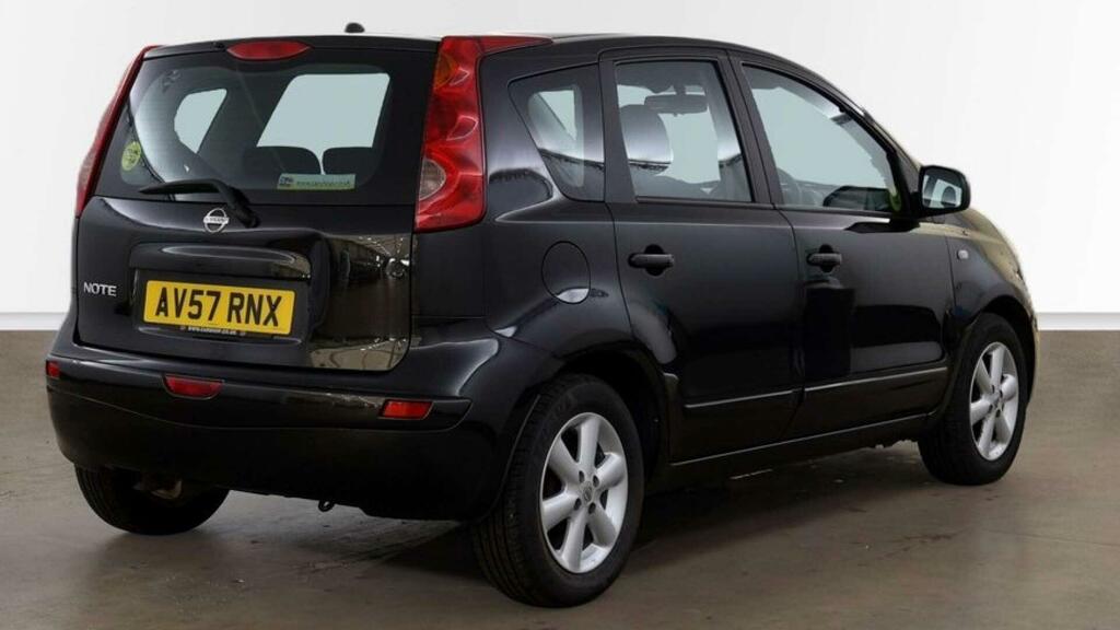 Nissan Note 1.6 16V Acenta Euro 4 Black #4