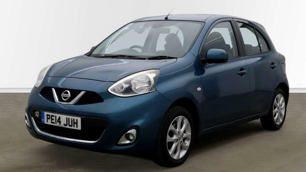 Nissan Micra 1.2 Acenta Cvt Euro 5 Blue #2
