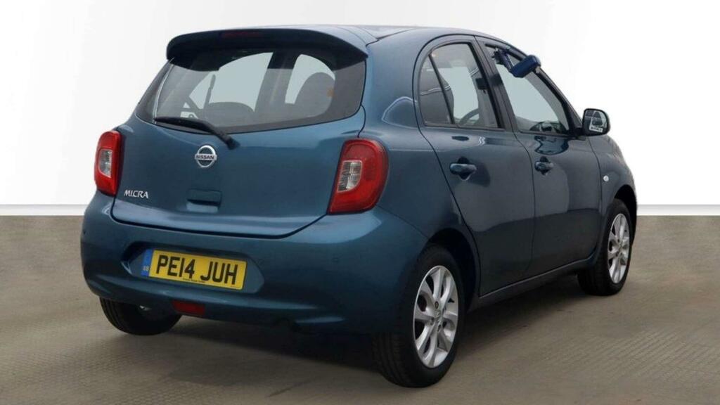 Nissan Micra 1.2 Acenta Cvt Euro 5 Blue #3