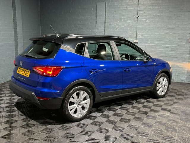 Seat Arona 2020 1.0 Tsi Gpf Se Technology Suv Manu BK70FDZ Blue #3