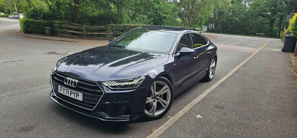 Audi A7 2.0 Tdi 40 S Line Sportback S Tronic Euro 6 S S CMR8V Blue #5