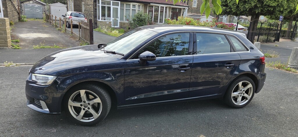 Audi A3 1.6 Tdi Sport VE66YFH Blue #6