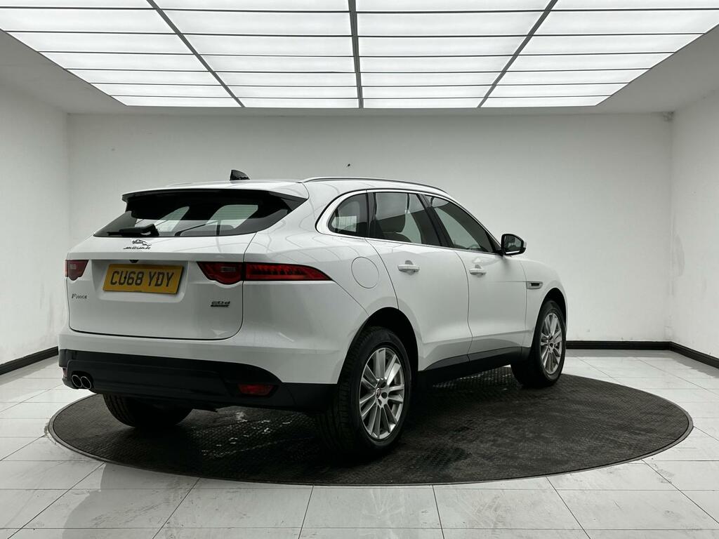 Jaguar F-Pace 2.0 D180 Portfolio Suv Awd Euro 6 CU68YDY White #6