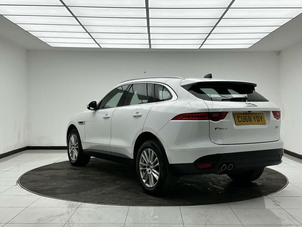 Jaguar F-Pace 2.0 D180 Portfolio Suv Awd Euro 6 CU68YDY White #4